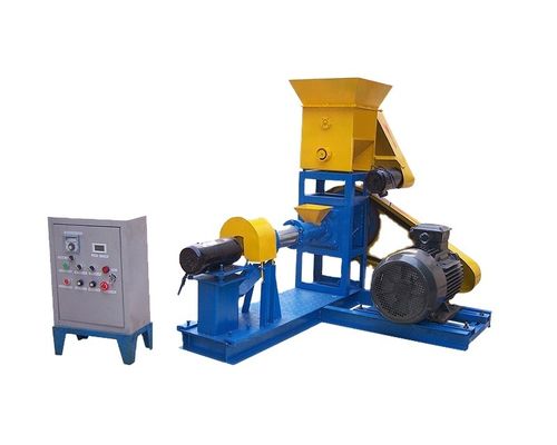 品質  Sinking Farms/Floating Fish Feed Processing Line Including Crusher, Mixer, Extruder, Dryer, Oil Sprayer 工場